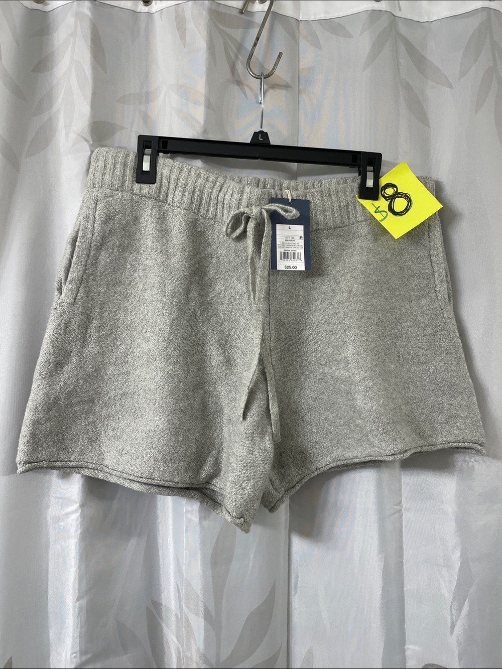 Target Women's Gray Knit Drawstring Athletic Shorts